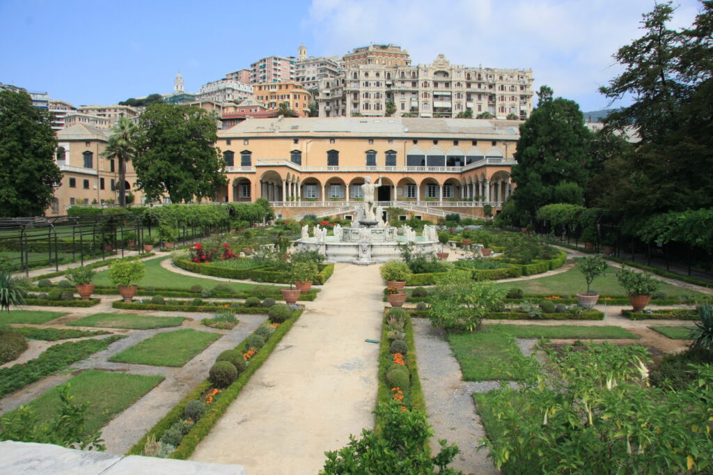 Villa del Prinicipe, Wohnsitz von Andrea Doria, diese Familie spielt in dieser Gegend eine große Rolle