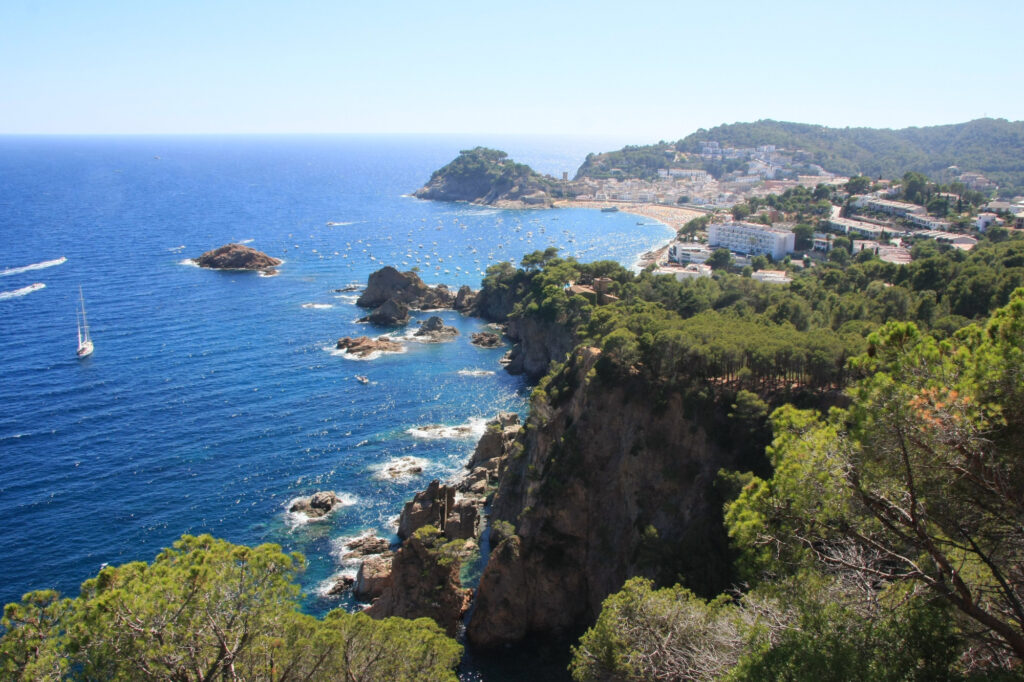 IMG_1072 Panoramastr SantFeliouDeGuixols-TossaDeMar BlickAufTossaDeMar